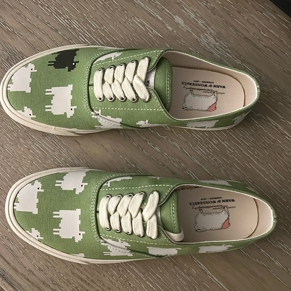 Warm & Wonderful x Sperry Cloud CVO Green Sneakers NEW- BUT WITHOUT BOX - Picture 2 of 3